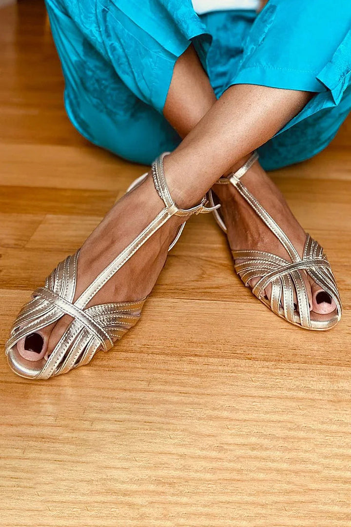 GOLDEN SANDALS