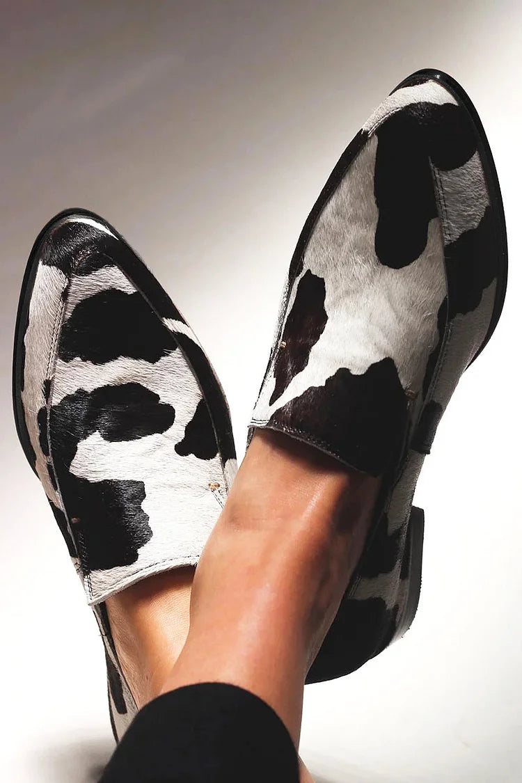 Livia | Elegant loafers with a small heel