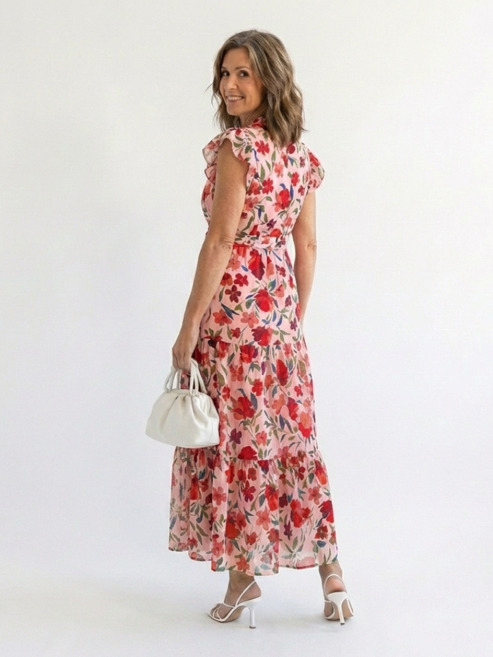 Lila | Elegant Floral Midi