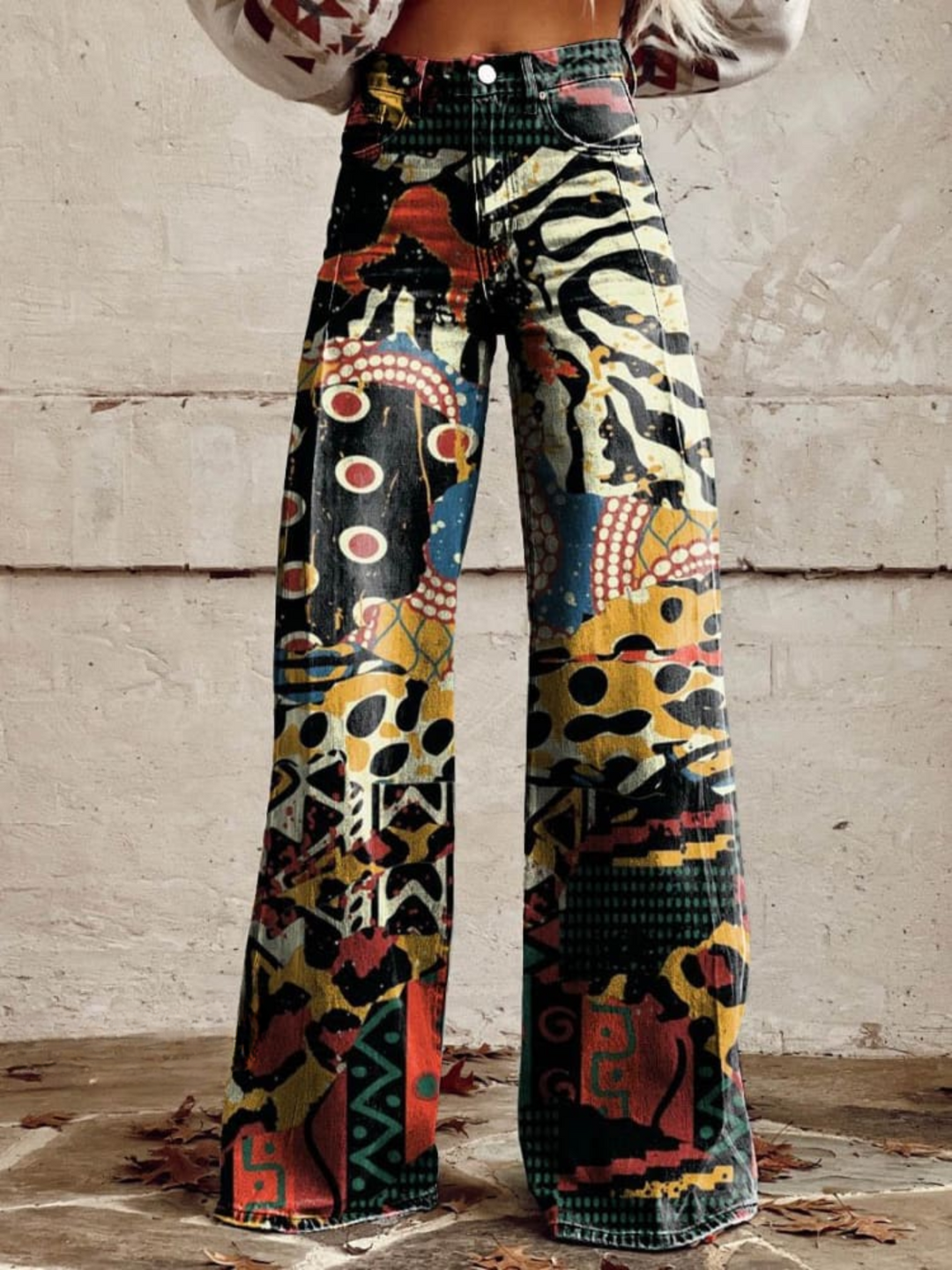 Élodie - Elegant Wide Leg Pants