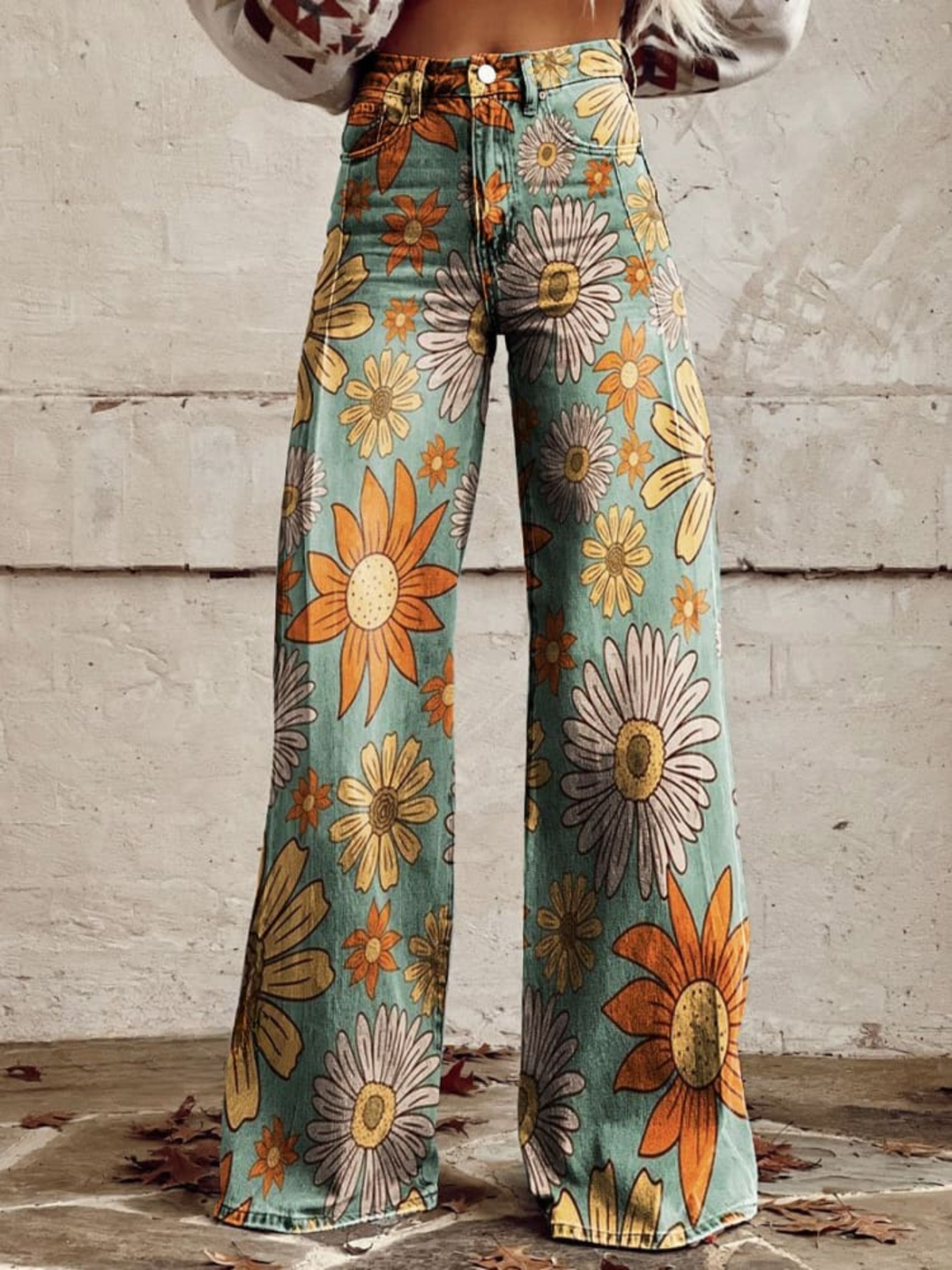 Cirilla - Floral Palazzo Pants