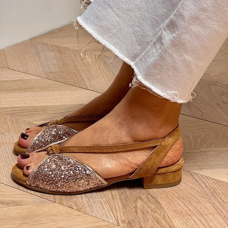 GLITTER SANDAL
