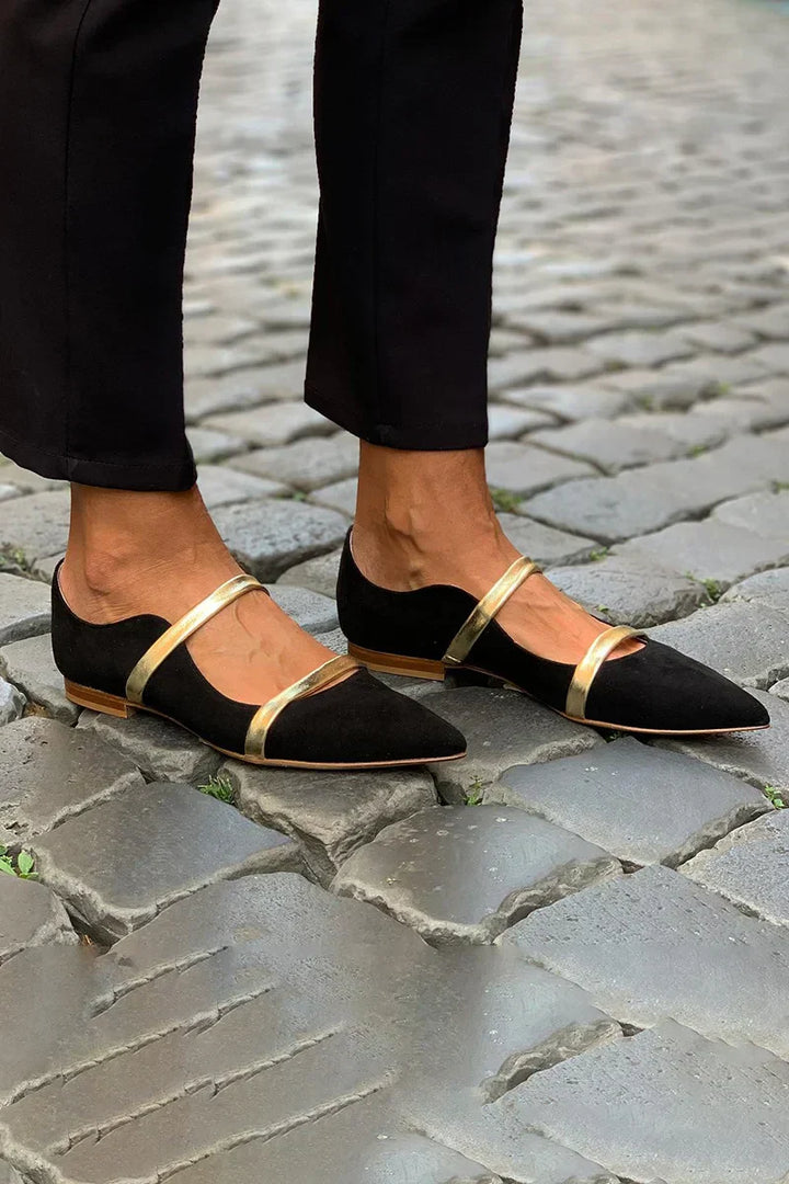 DECOLLETE WITH DOUBLE STRAP