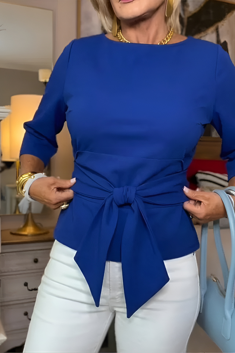 Dara – Tie Waist Flattering Top