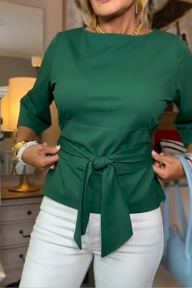 Dara – Tie Waist Flattering Top
