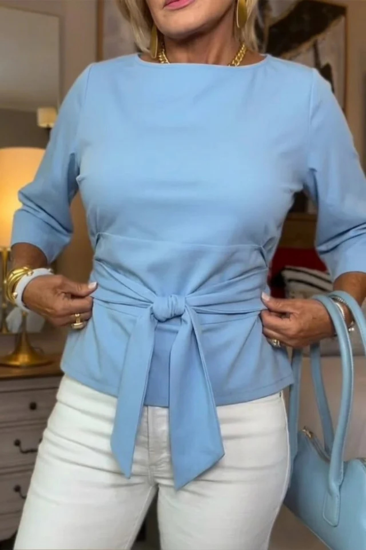 Dara – Tie Waist Flattering Top