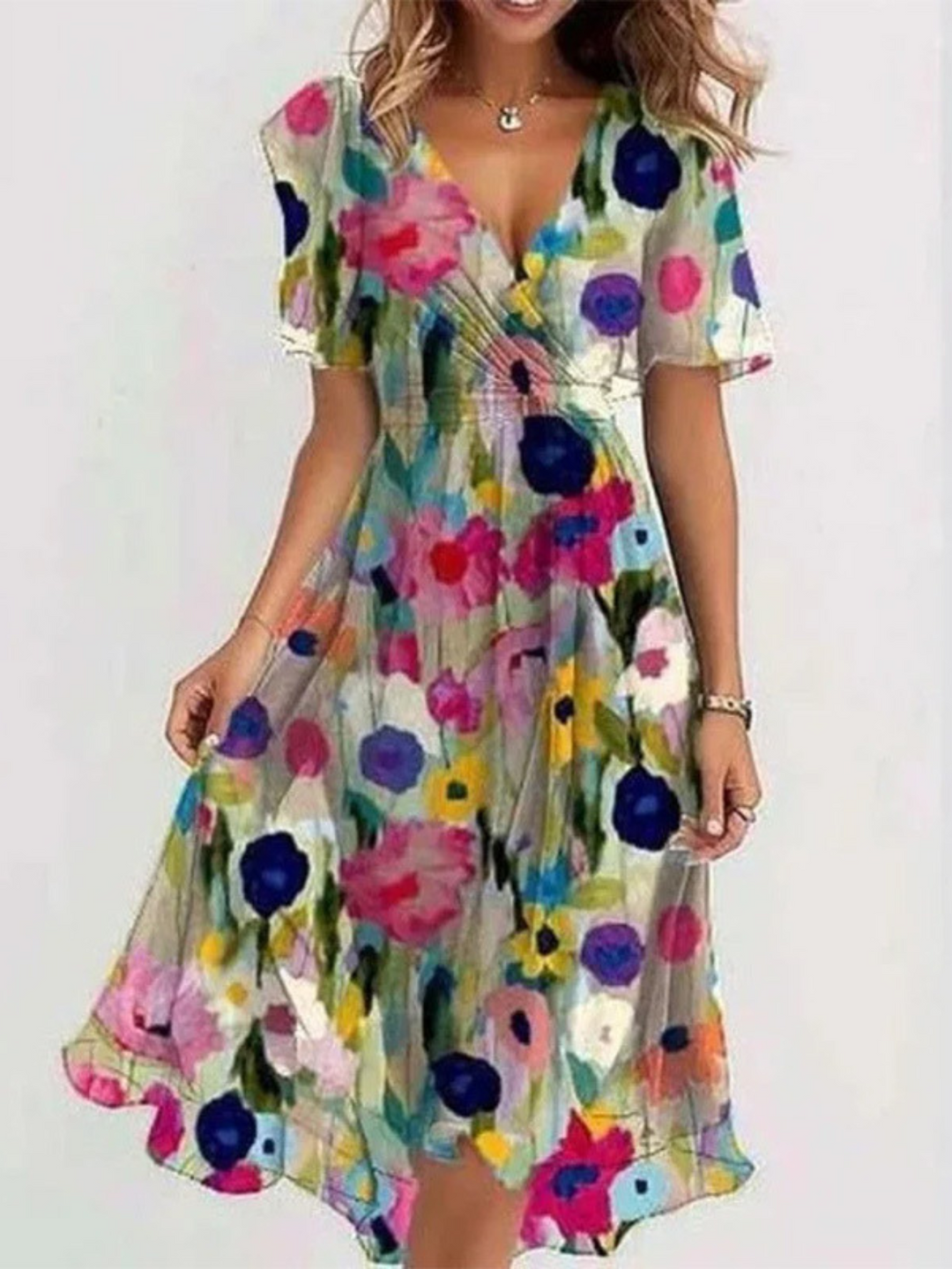 Matilda™ | Summer Dress With Belly Cover