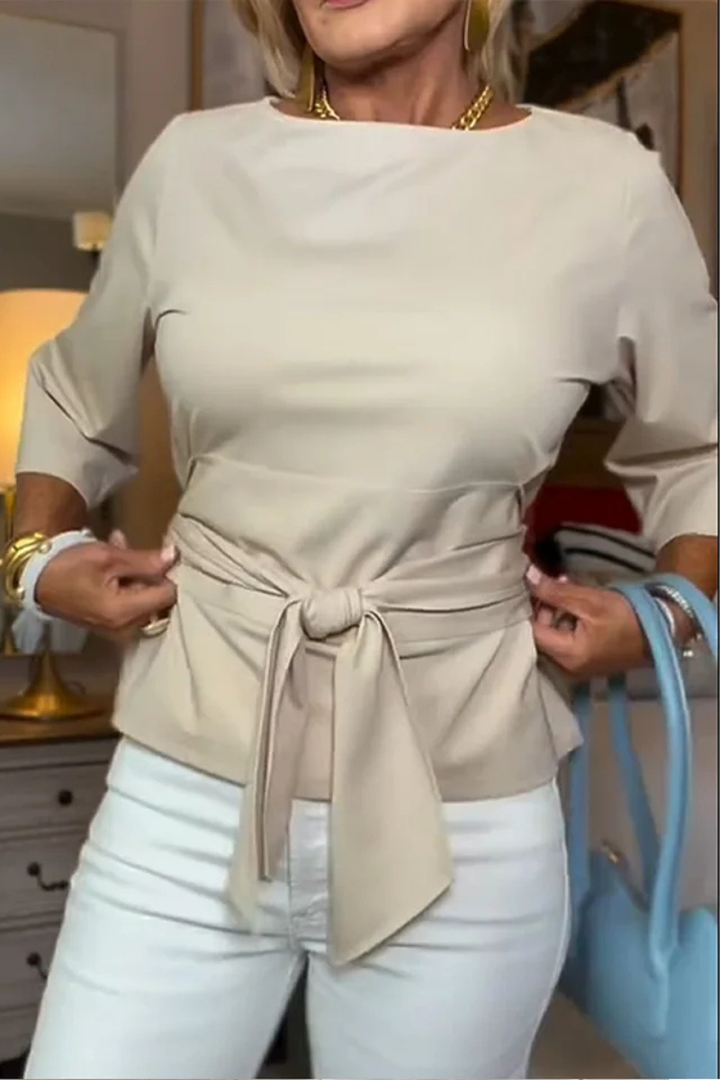 Dara – Tie Waist Flattering Top