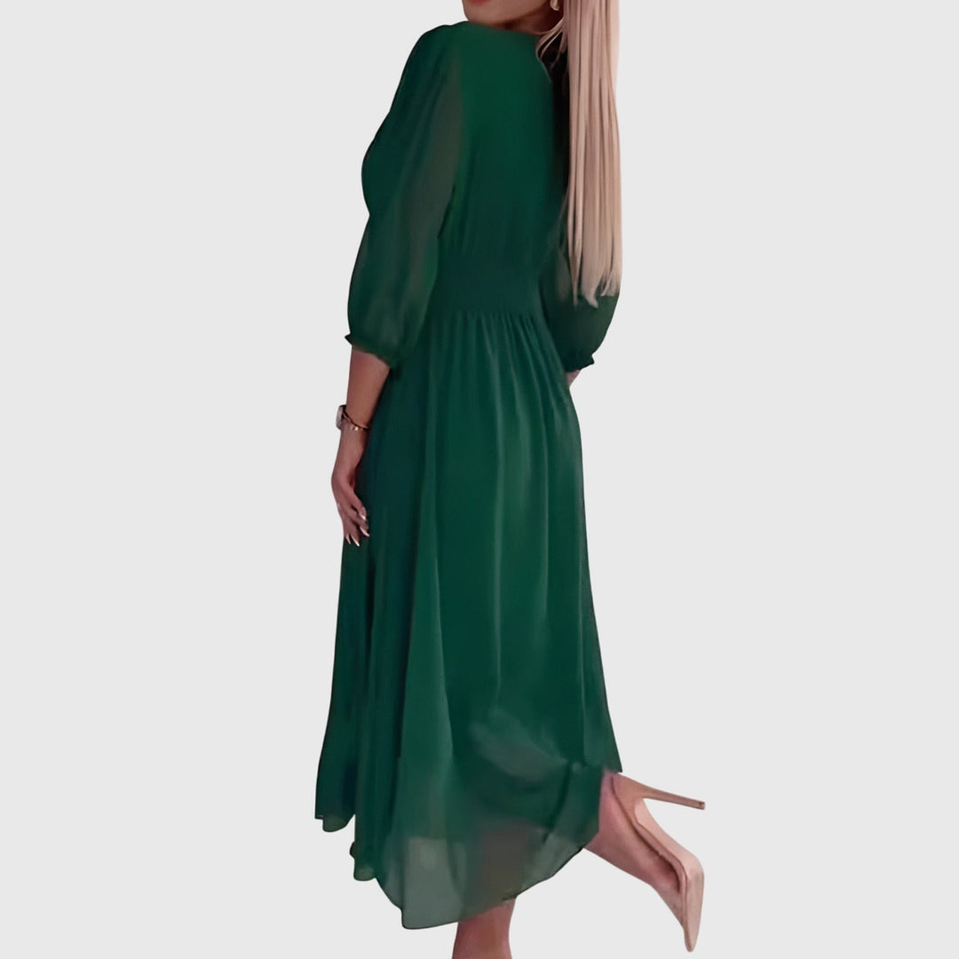 Chloe™ | Lightweight Silky Chiffon Dress