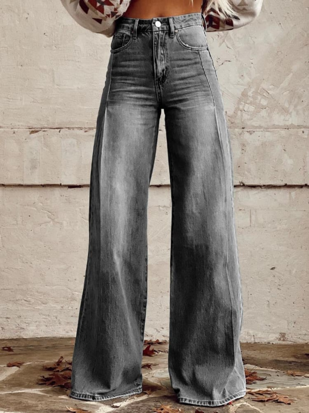 Lucia - Elegant Wide-Leg Pants