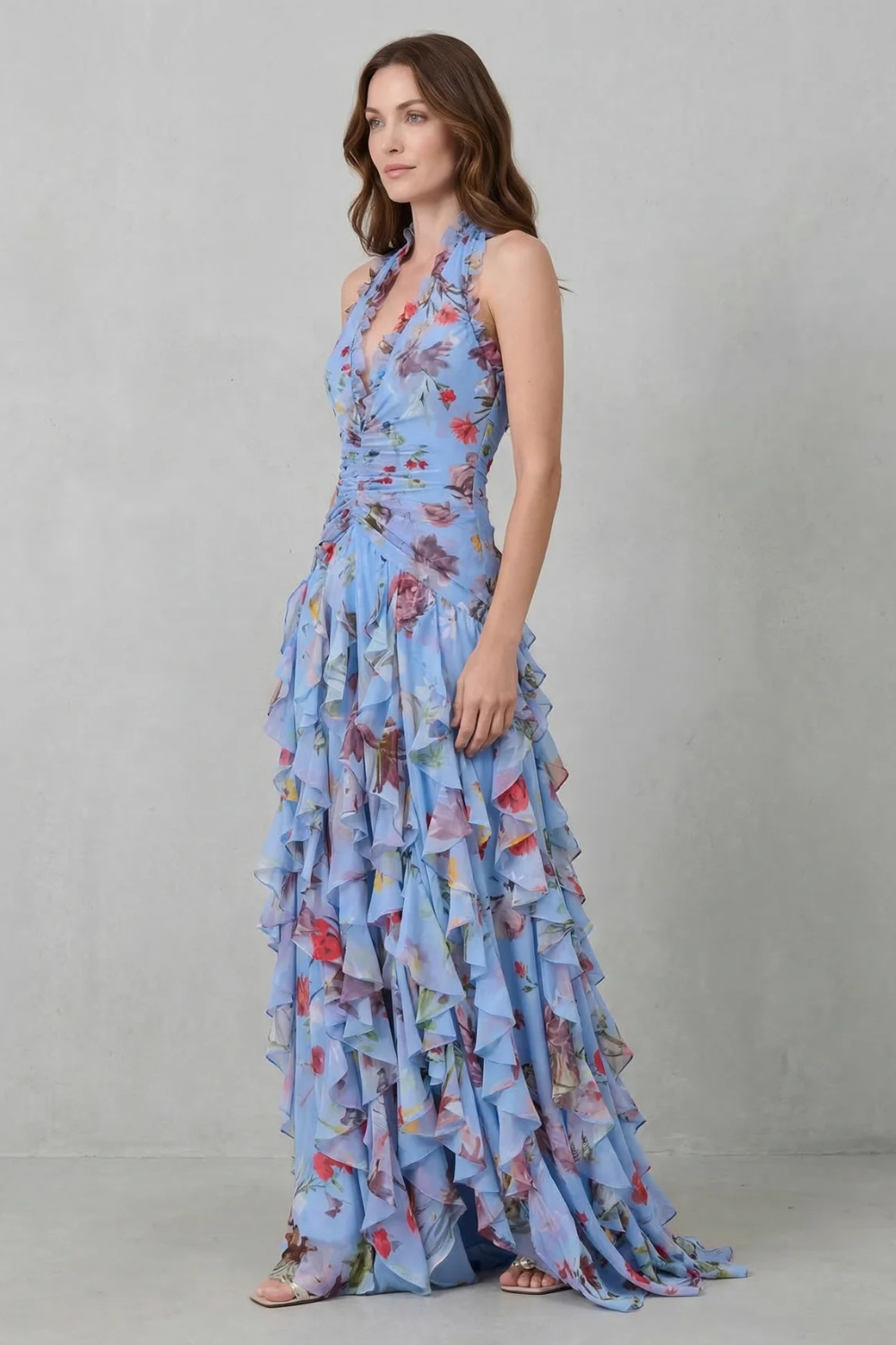 Belladina | Halter Maxi Dress