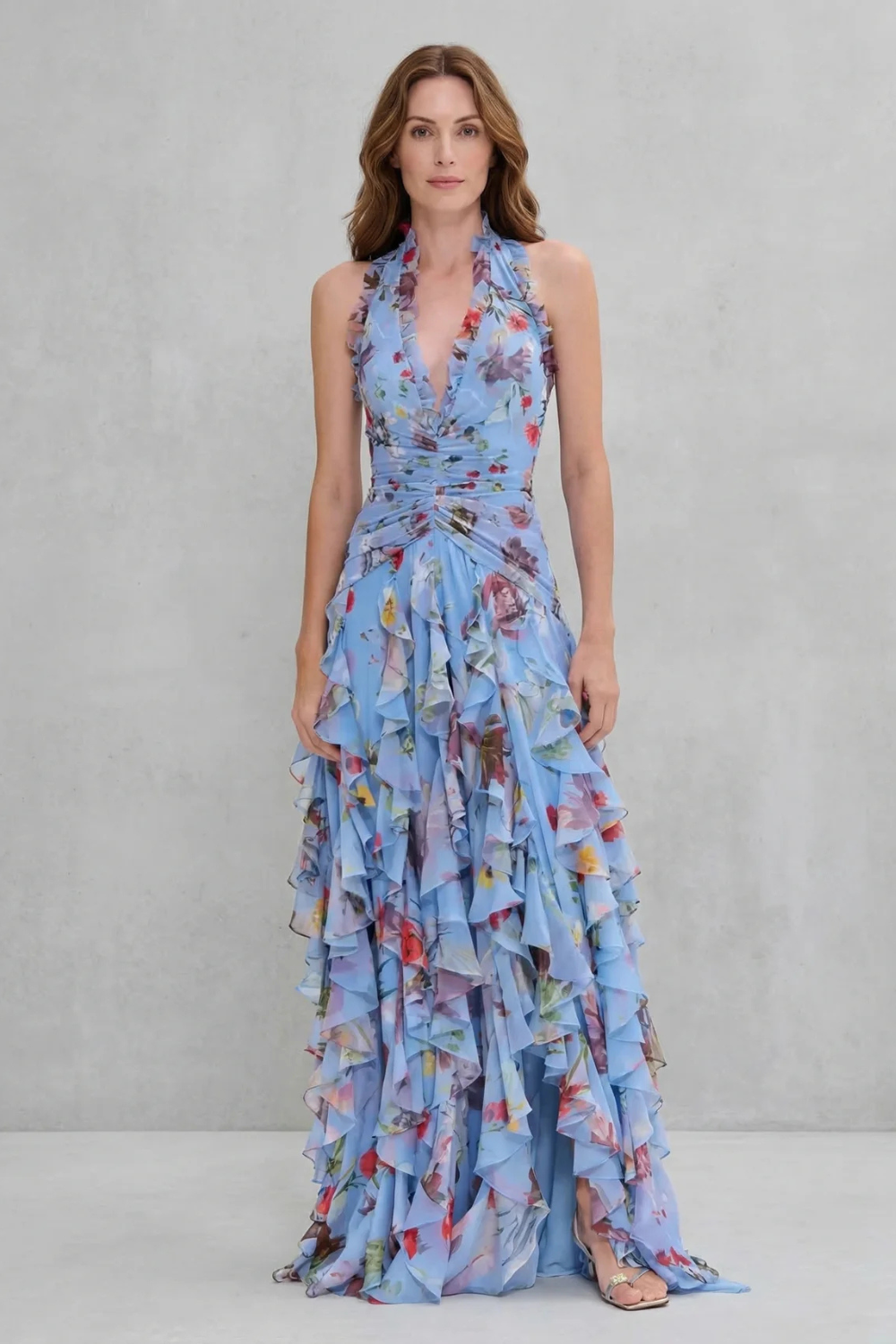 Belladina | Halter Maxi Dress