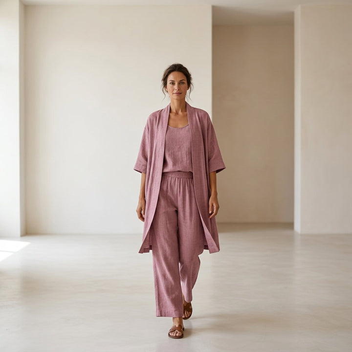 Isabela™ | Elegant and Sophisticated Linen Set