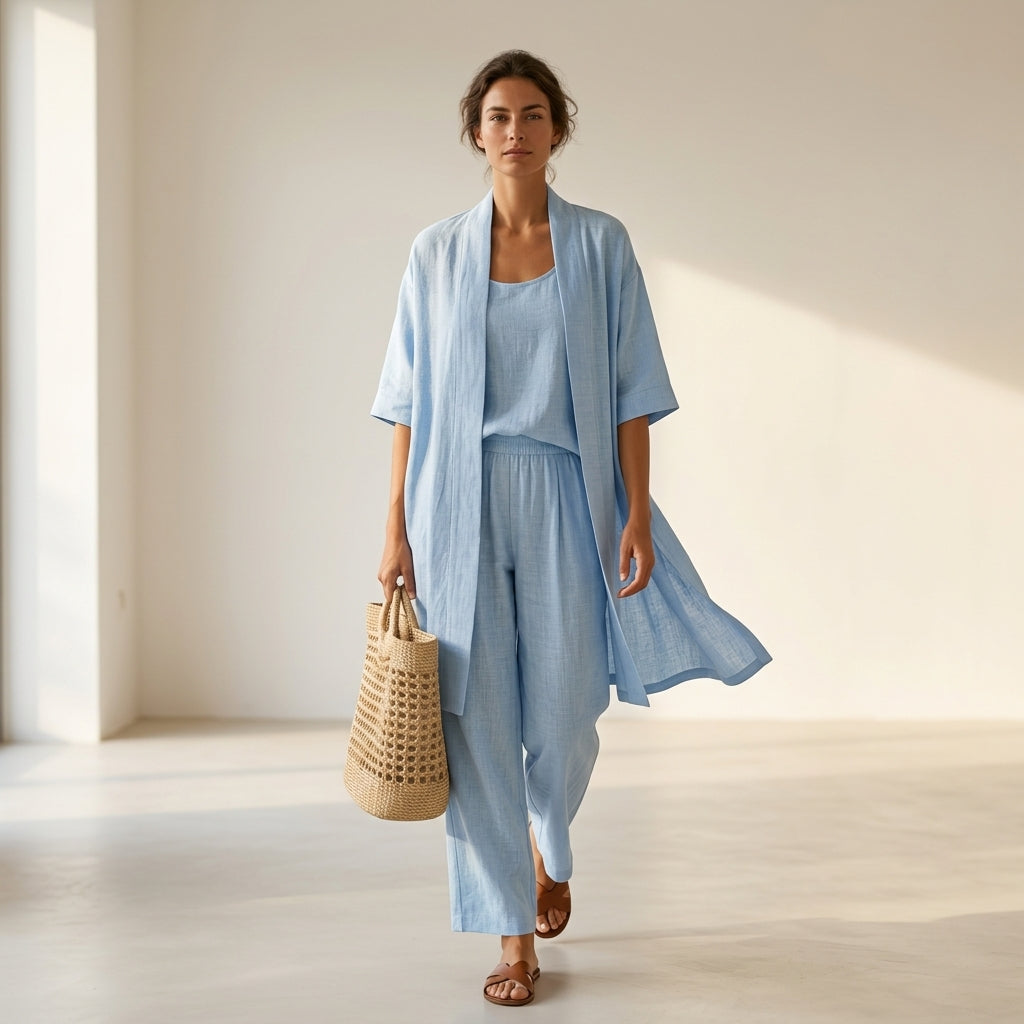 Isabela™ | Elegant and Sophisticated Linen Set
