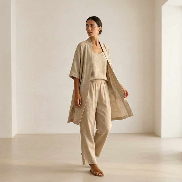 Isabela™ | Elegant and Sophisticated Linen Set