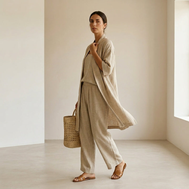 Isabela™ | Elegant and Sophisticated Linen Set