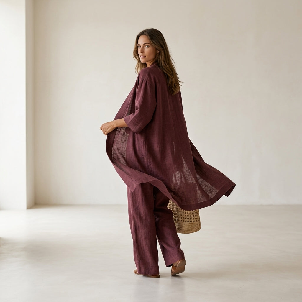 Isabela™ | Elegant and Sophisticated Linen Set