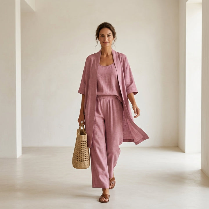 Isabela™ | Elegant and Sophisticated Linen Set