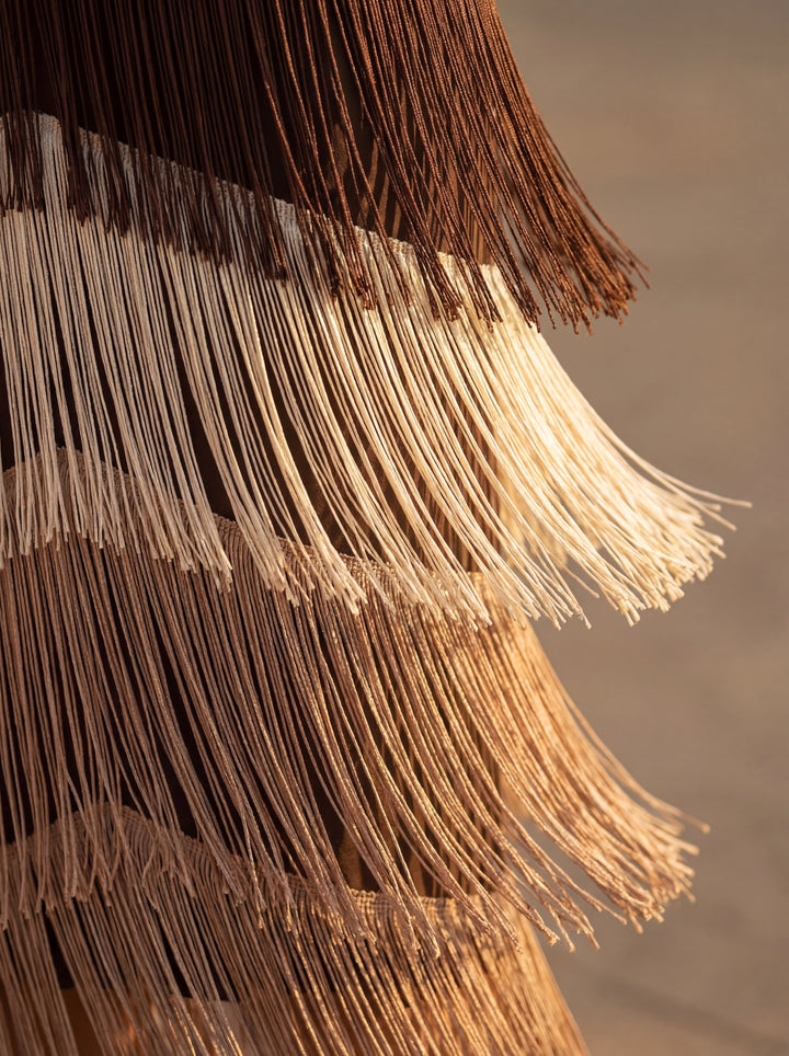 Fringe Dress Sage