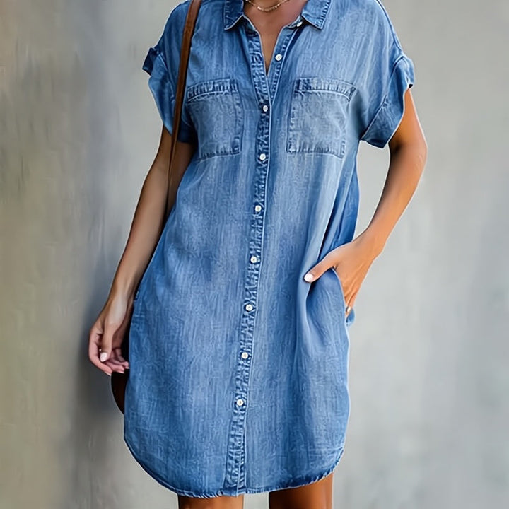 Marie | Button-Down Shirt Dress