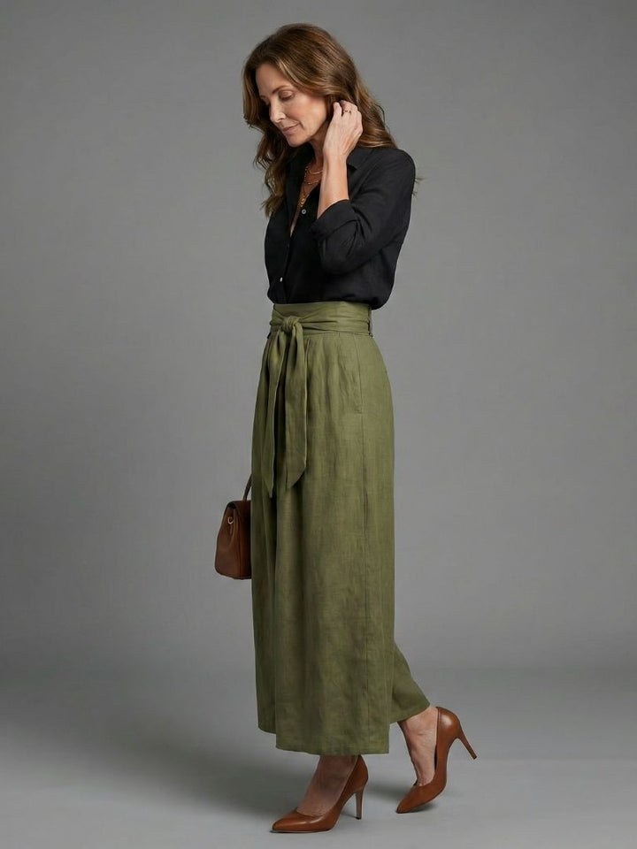 Vera | Blouse & Midi Skirt Set