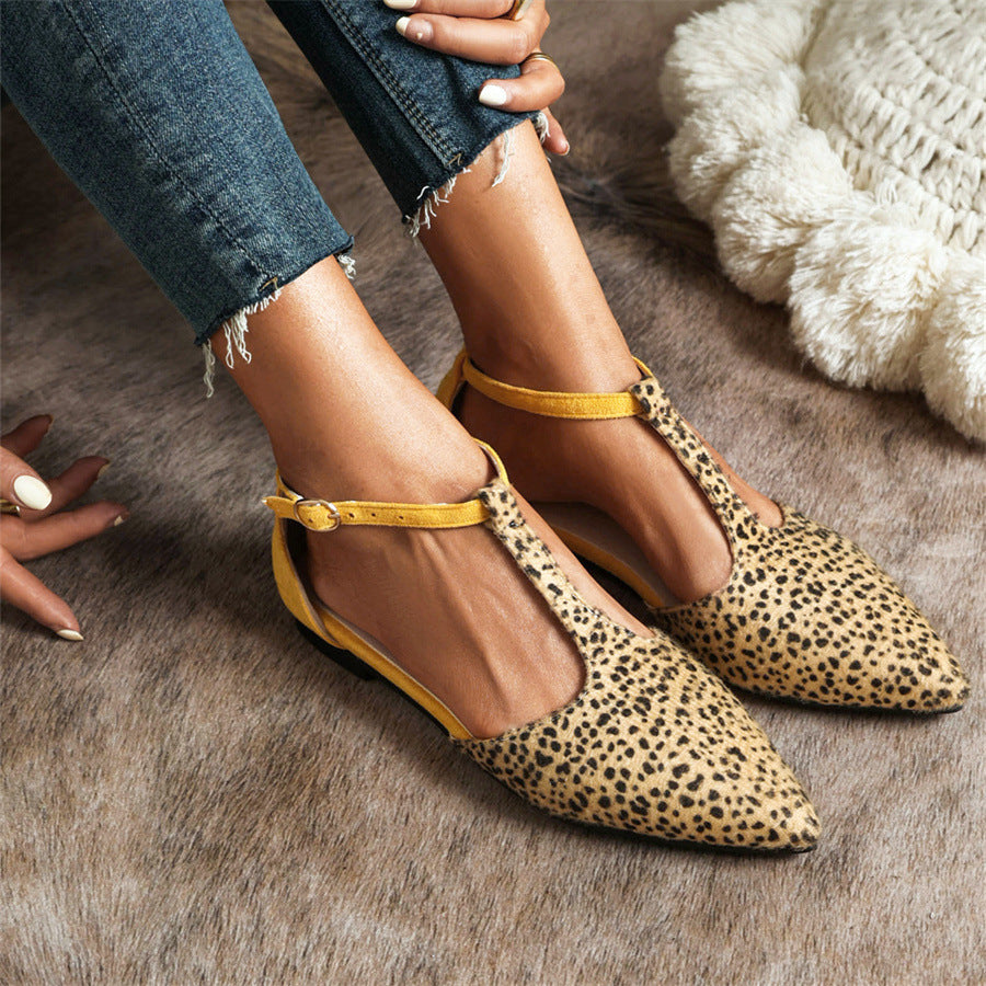 BALLET FLAT WITH T-BAR
