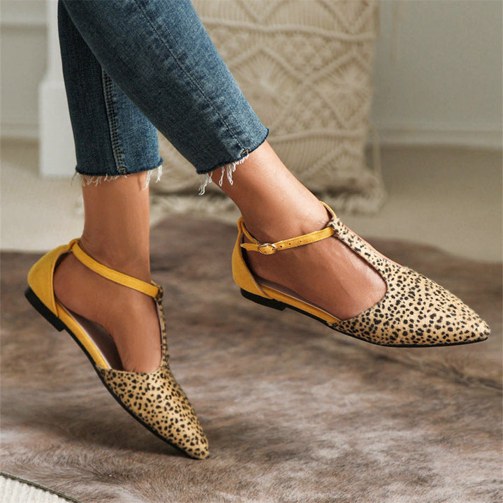 BALLET FLAT WITH T-BAR