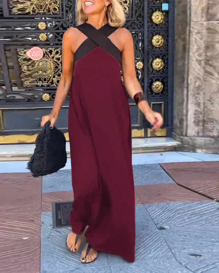 DELFINA | CROSS-CUT DRESS