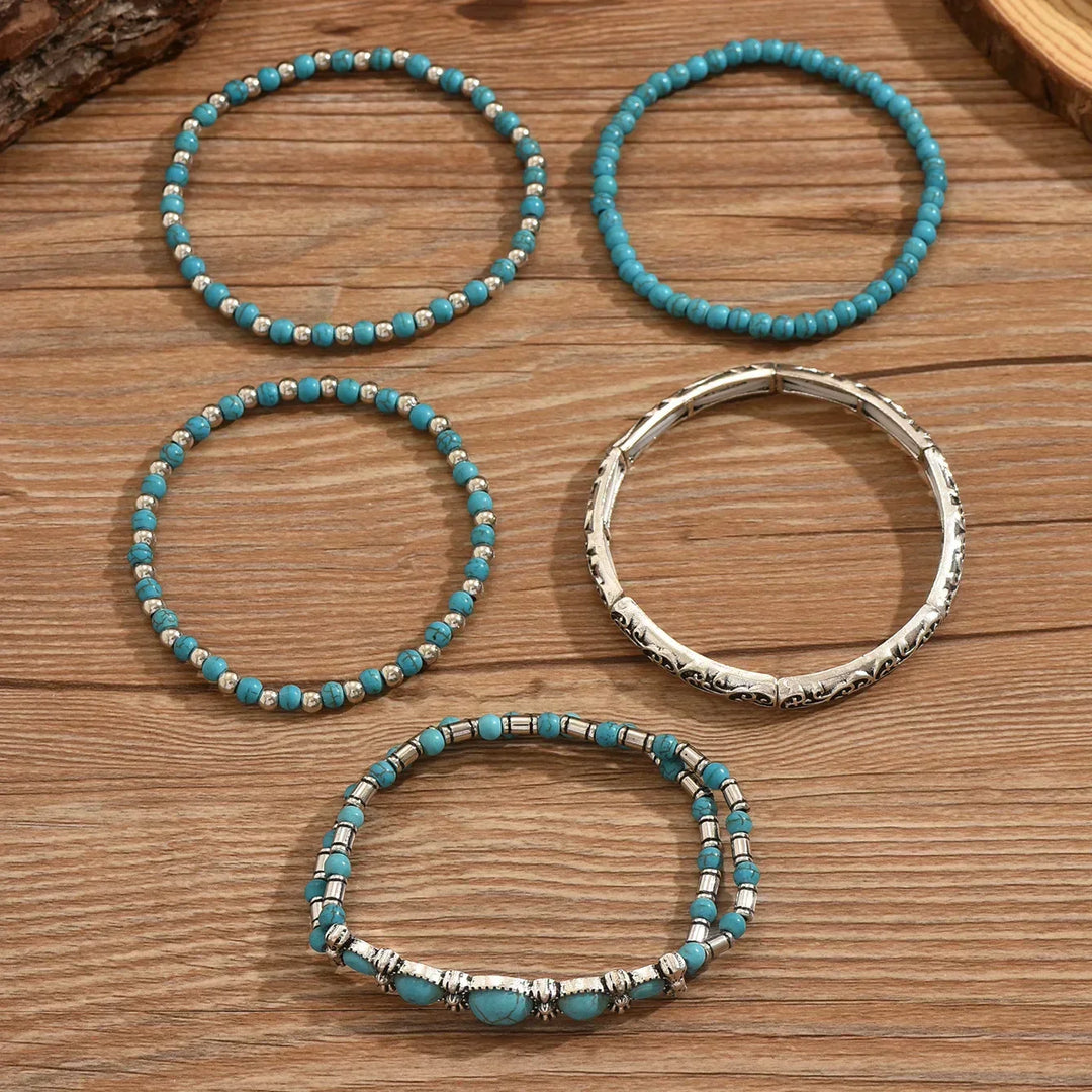 Maëlys™ — Refined turquoise multi-strand bracelet