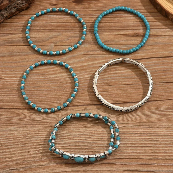 Maëlys™ — Refined turquoise multi-strand bracelet