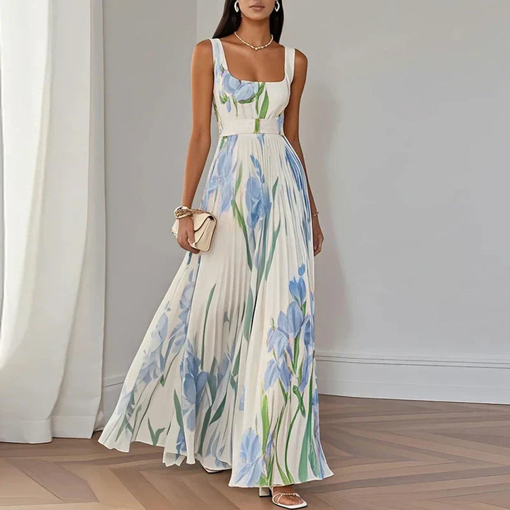 Oriah | Floral A-Line Maxi Dress