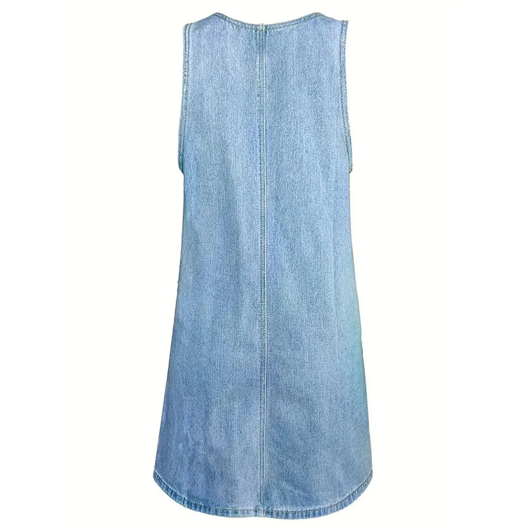 Beatrice | Relaxed Denim-Look Dress