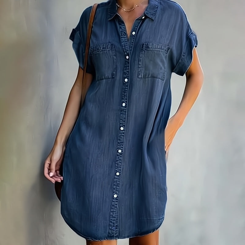 Marie | Button-Down Shirt Dress