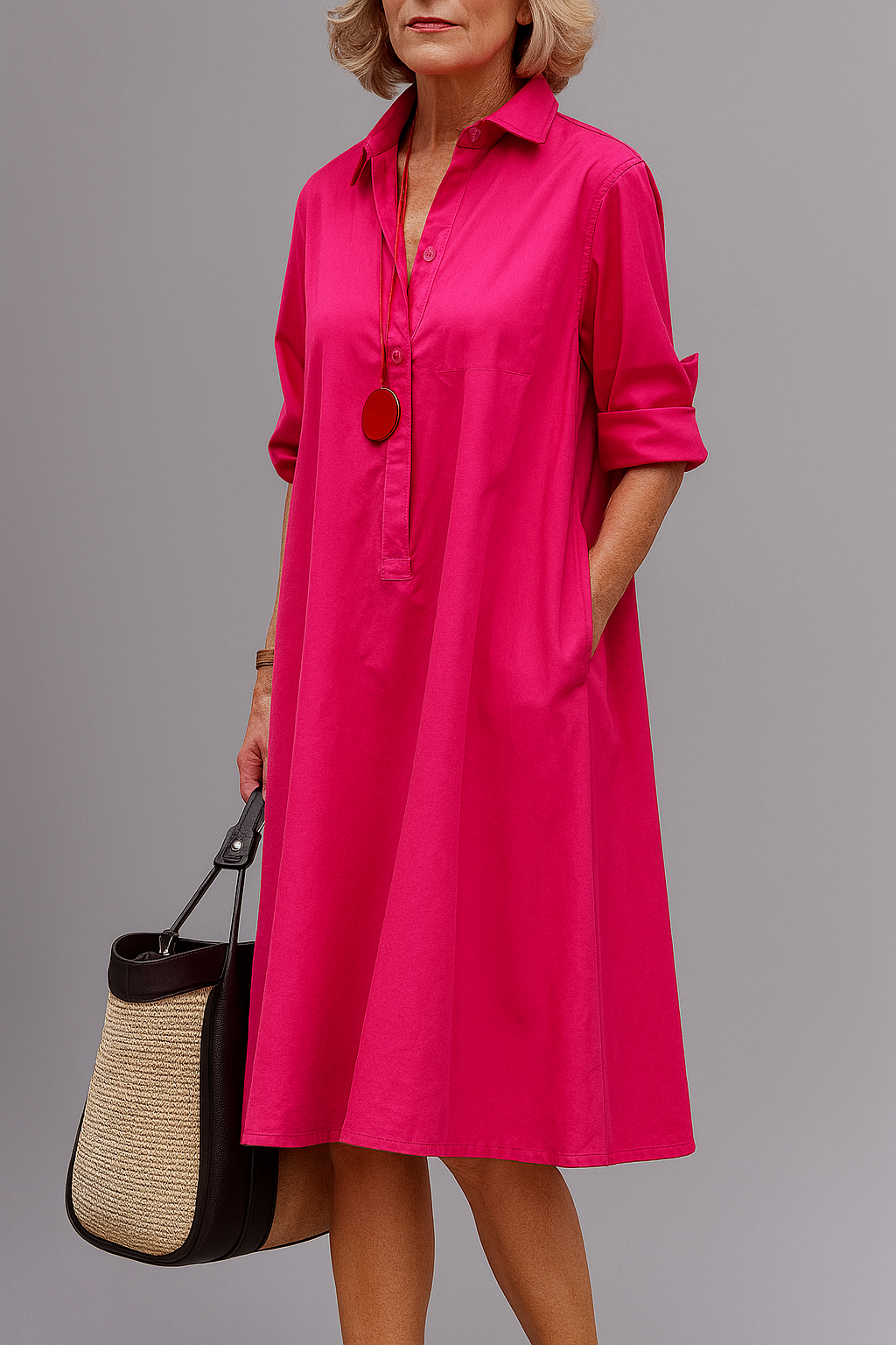 Diana™ | Sophisticated Midi Dress