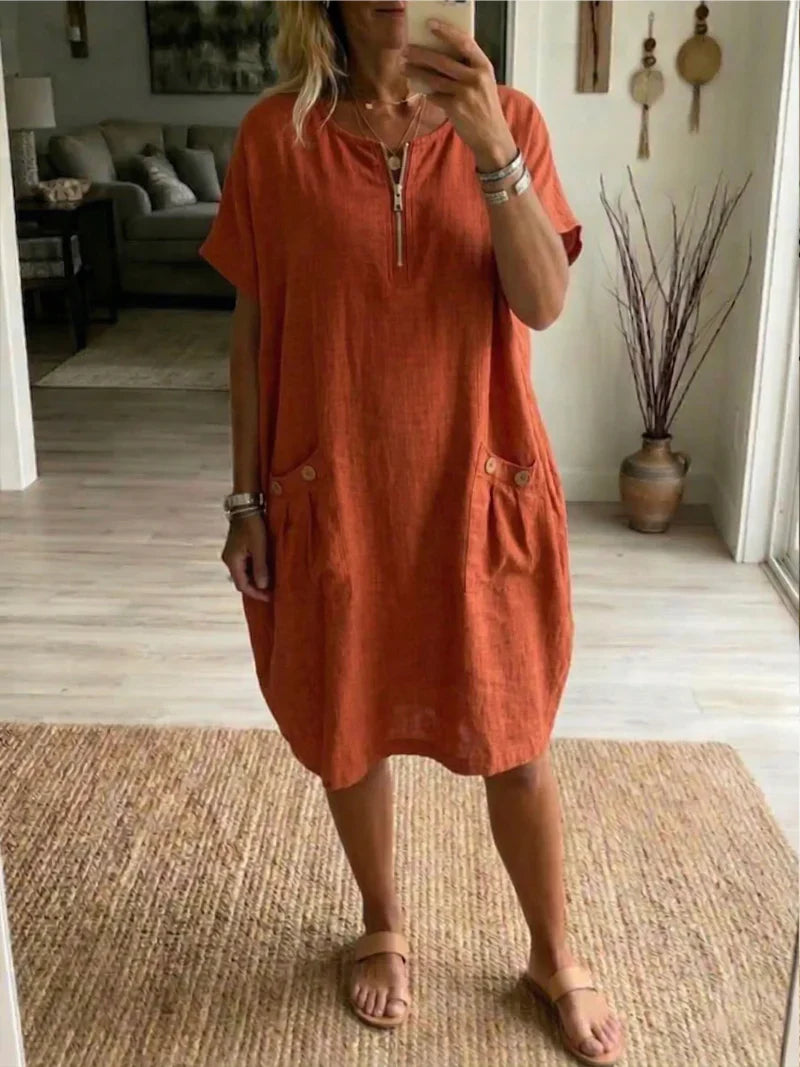 Teresa | Zipper Dress
