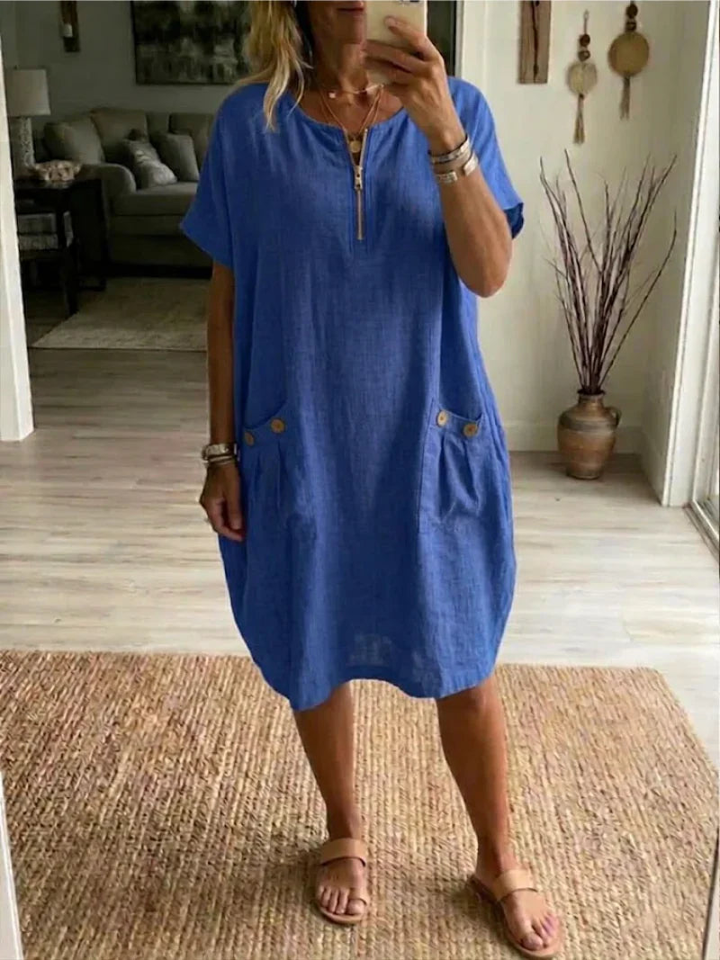 Teresa | Zipper Dress