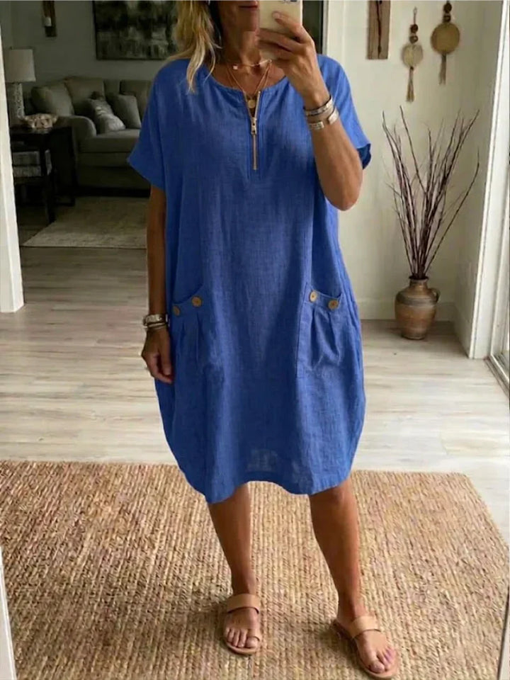 Teresa | Zipper Dress