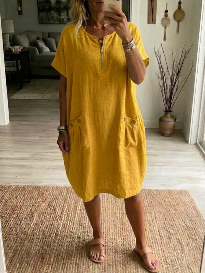 Teresa | Zipper Dress