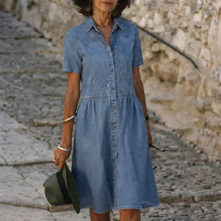 Aada™ - Timeless Denim Dress