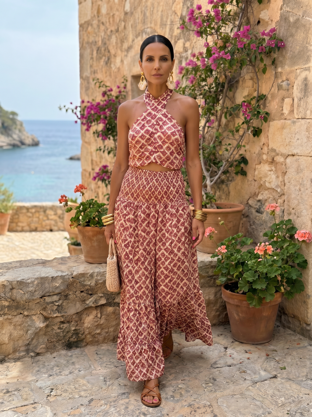 Elsa | Elegant Set with Off-Shoulder Design