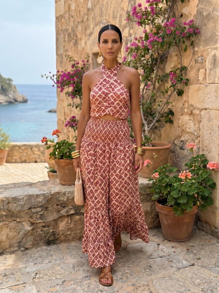 Elsa | Elegant Set with Off-Shoulder Design