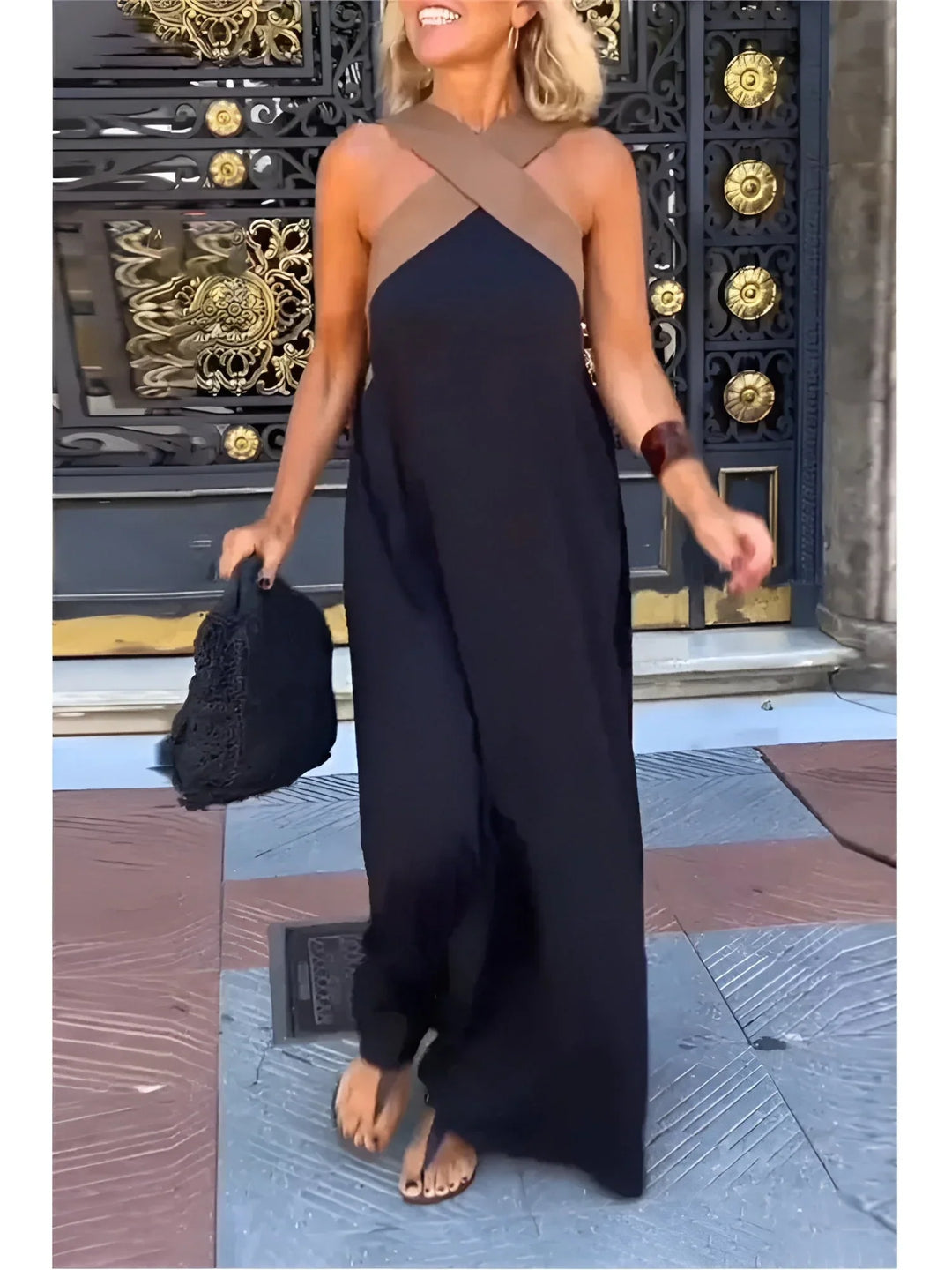 DELFINA | CROSS-CUT DRESS
