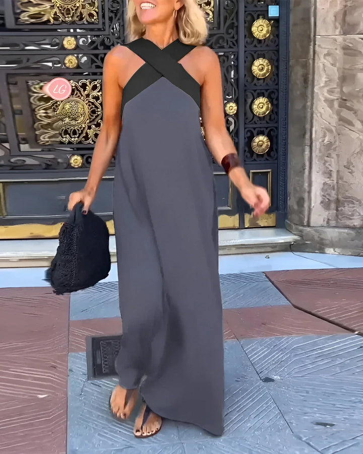 DELFINA | CROSS-CUT DRESS