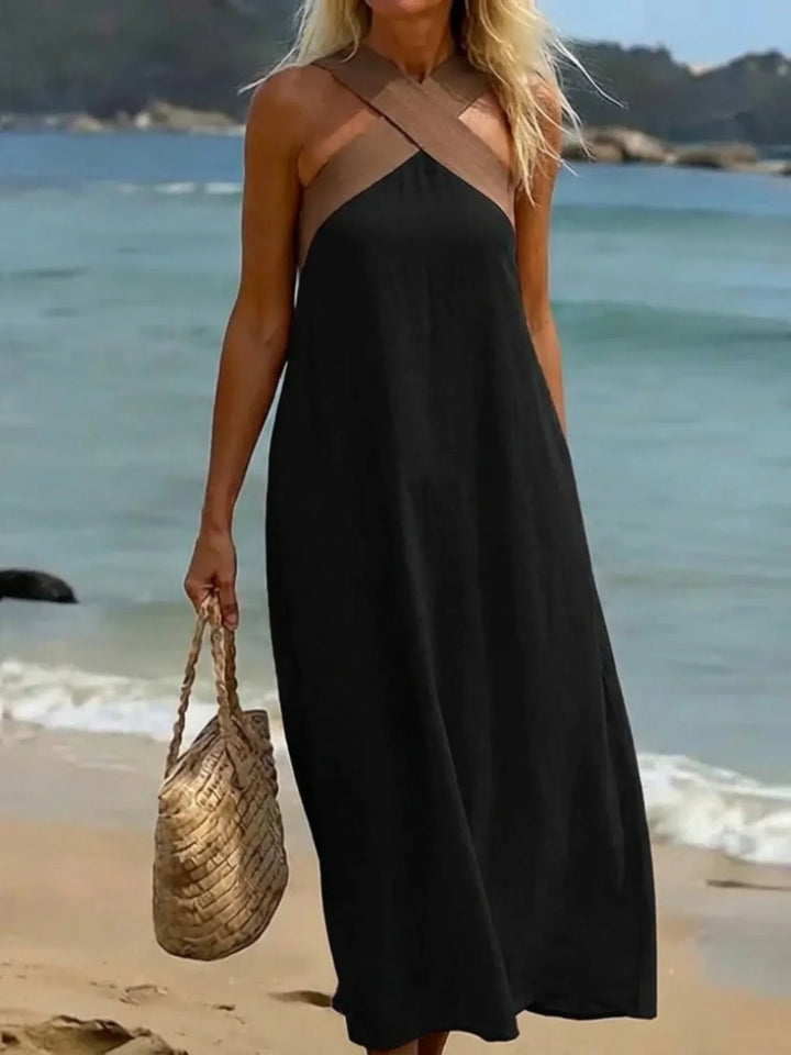 DELFINA | CROSS-CUT DRESS