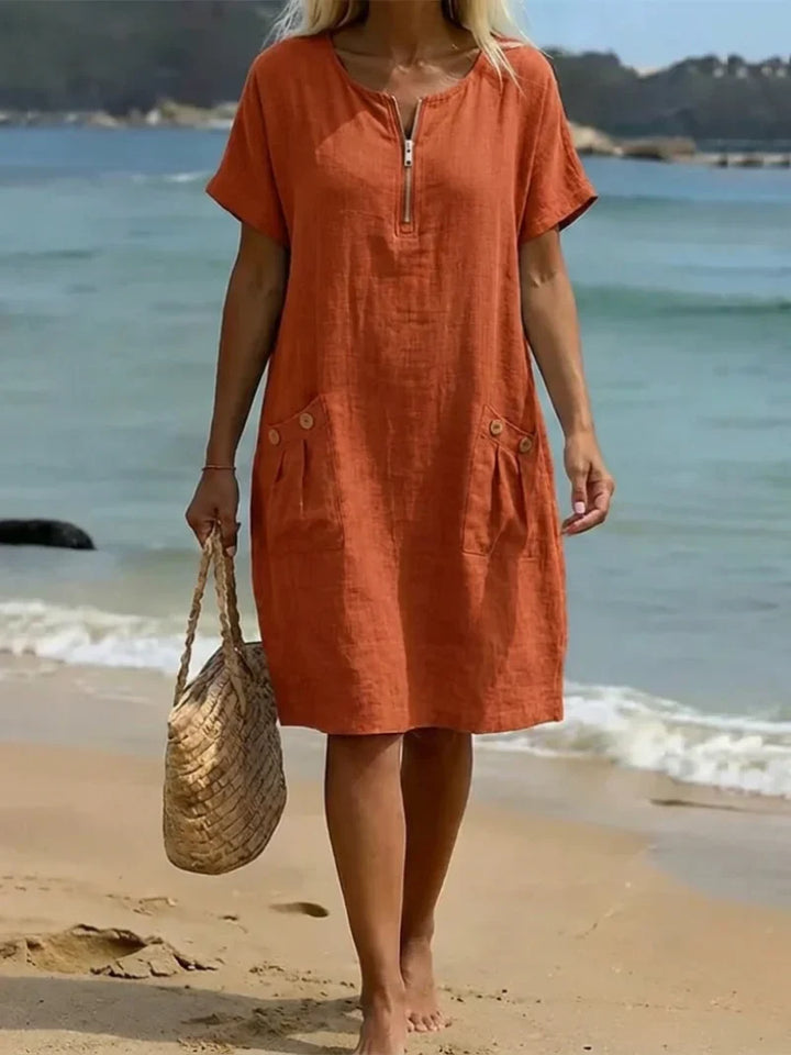 Teresa | Zipper Dress